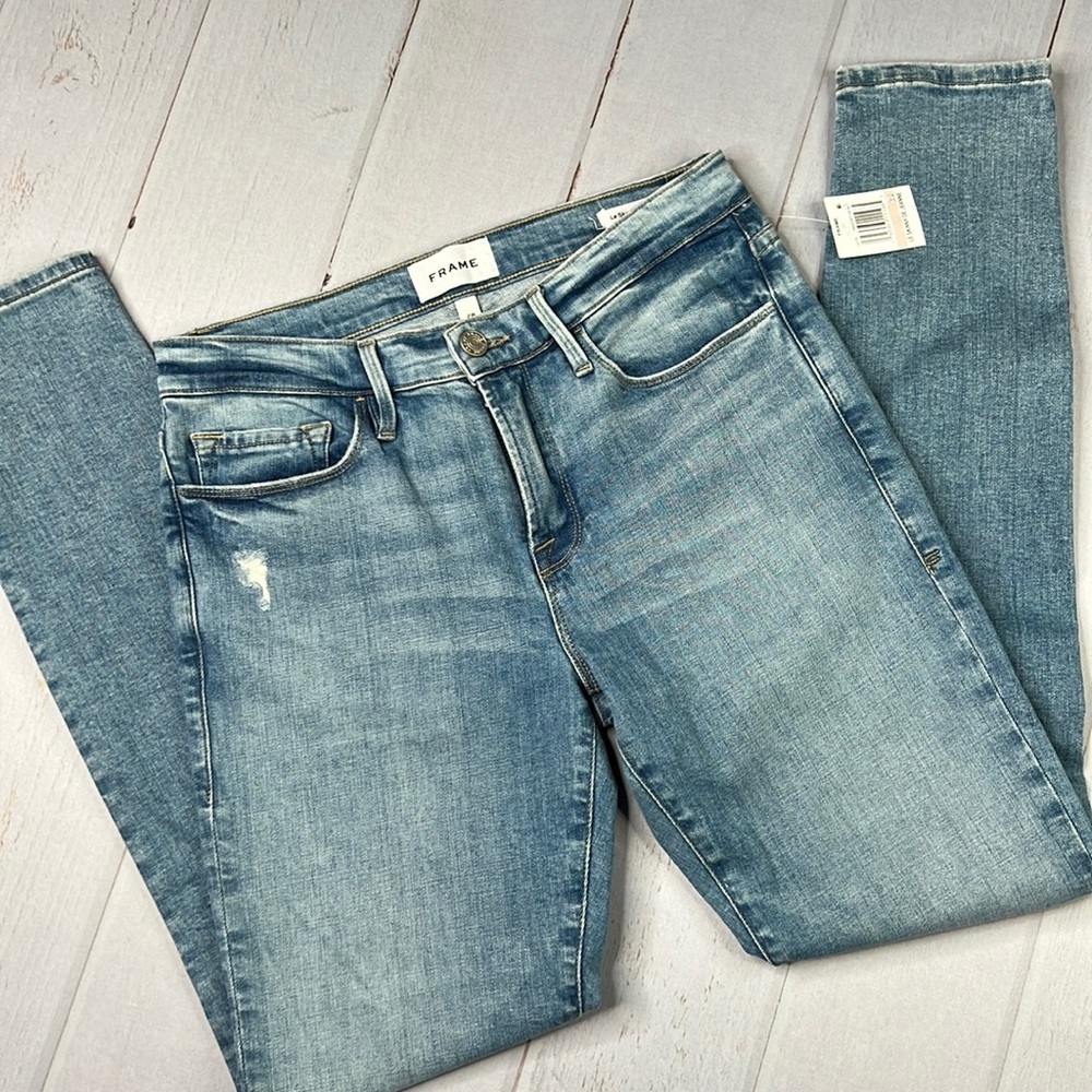 NWT - Frame - Le Skinny De Jeanne Skinny Ankle Jeans - Size 28